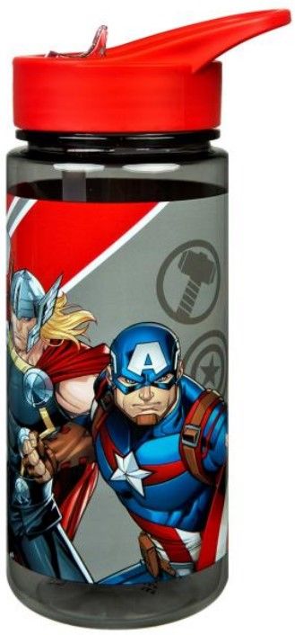 Пластмасова бутилка Avengers, 500 ml