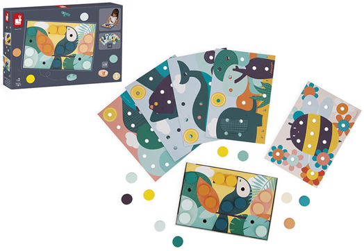 Дървена играчка Janod - Моята първа мозайка