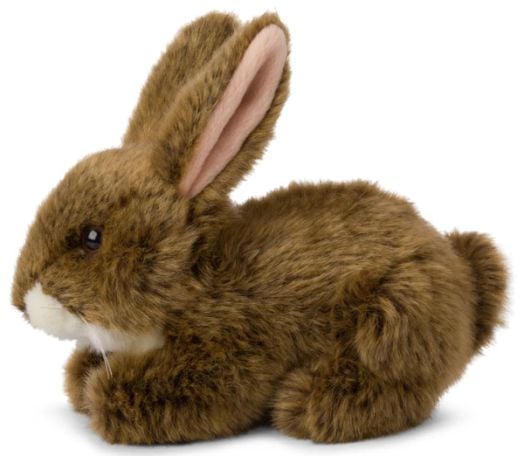 Плюшена играчка WWF - Кафяв заек, 19 см.