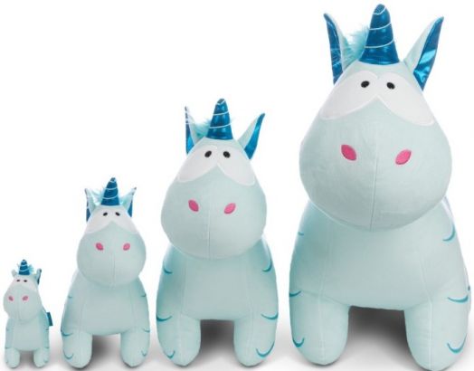 Плюшена играчка Nici - Еднорог Aquario, 13 см.