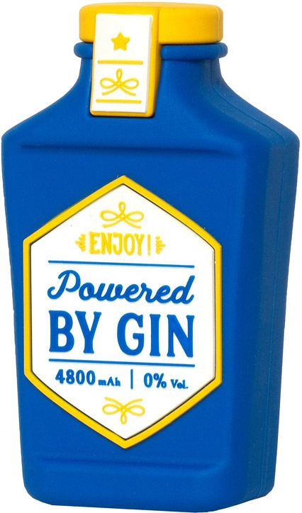 Външна батерия Legami - Powered by Gin, 4800 mAh
