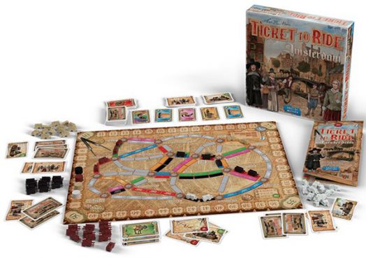 Настолна игра: Ticket To Ride Amsterdam