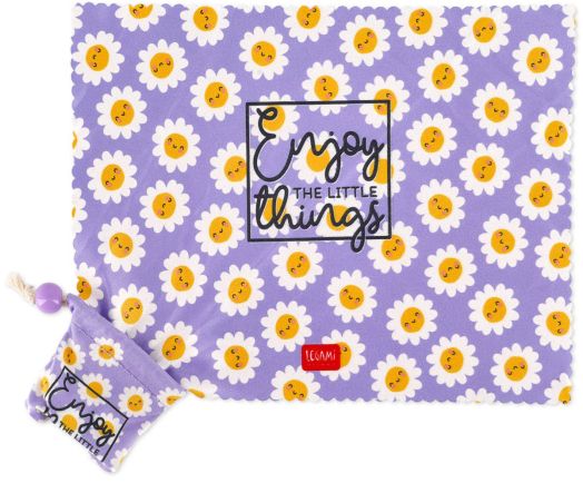 Кърпичка за почистване на очила Legami - Daisy