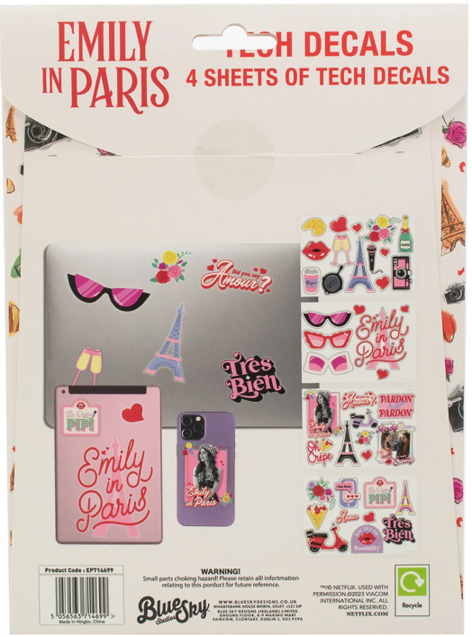Стикери за устройства Emily in Paris