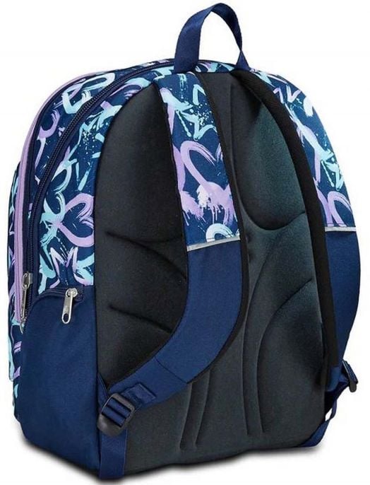 Ученическа раница Seven Advance Detach Crystal Purple с две отделения