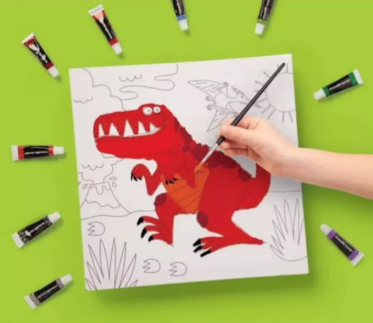 Платно с боички Crocodile Creek - Динозавър