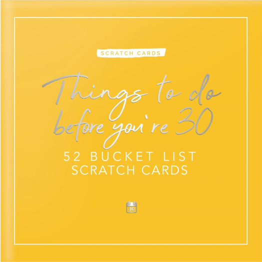 Скреч карти Gift Republic - Направи преди да навършиш 30 години