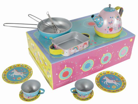 Музикален сервиз за чай Floss & Rock, Rainbow Fairy -  Феята на Дъгата