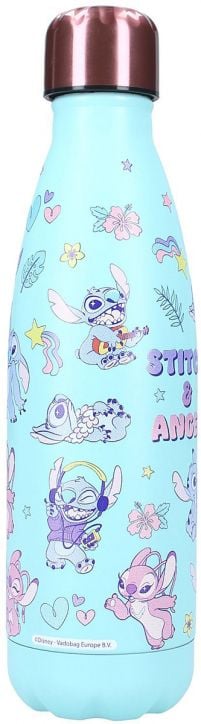 Стоманена бутилка Vadobag Stitch - Thirsty For More, 700 мл.