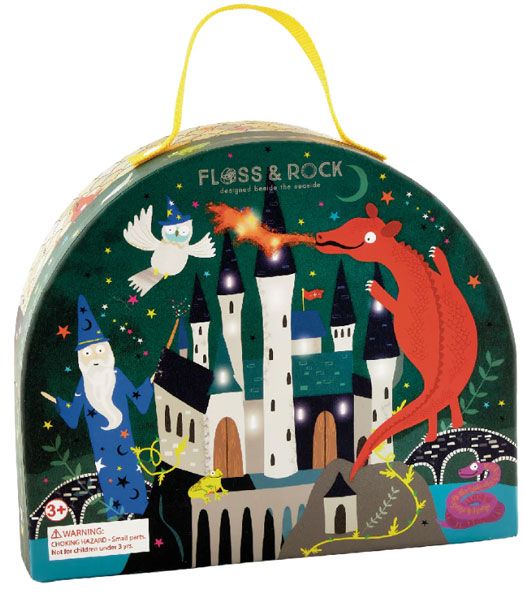 Кутия за игра с дървени фигурки Floss & Rock, Spellbound - Магьосник