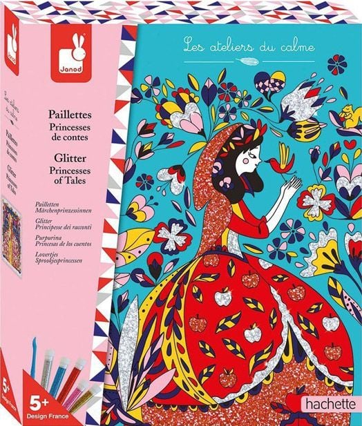 Кративен комплект Janod - Блестяща приказка за принцеси