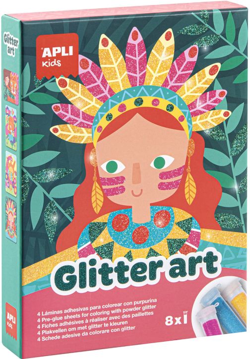 Творчески комплект с брокат Apli Kids