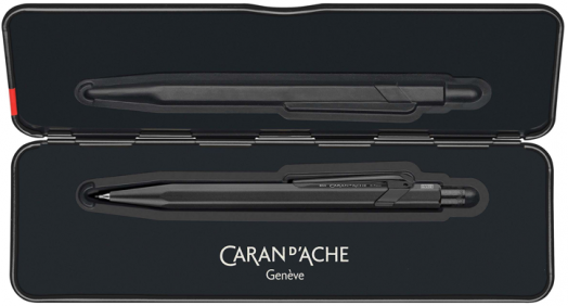 Автоматичен молив Caran d'Ache 849 Black Code, черен