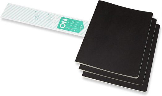 Комплект тефтери Moleskine Art Music Journals, 3 бр.