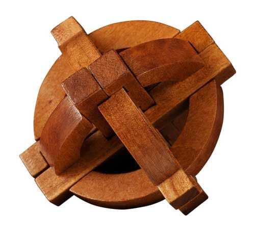 Дървен 3D пъзел Professor Puzzle - Глобусът на Галилео