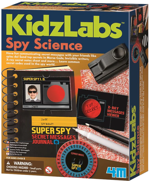 Комплект детективска наука 4M - Тайно съобщение