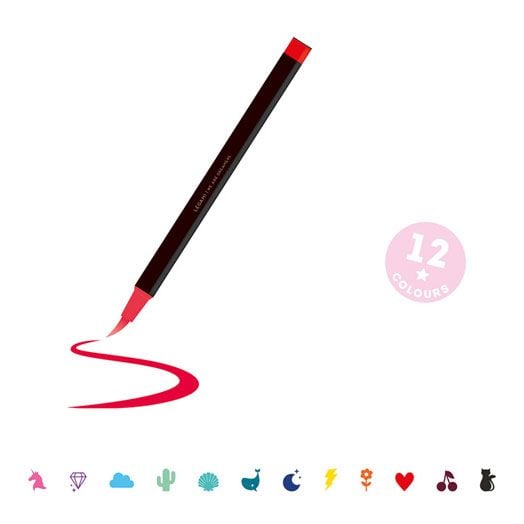 Комплект маркери-четка Legami, 12 бр.