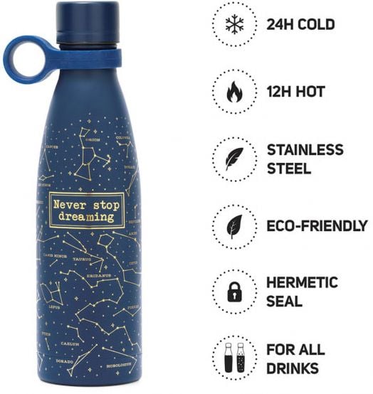 Термо бутилка Legami - Stars, 500 мл.