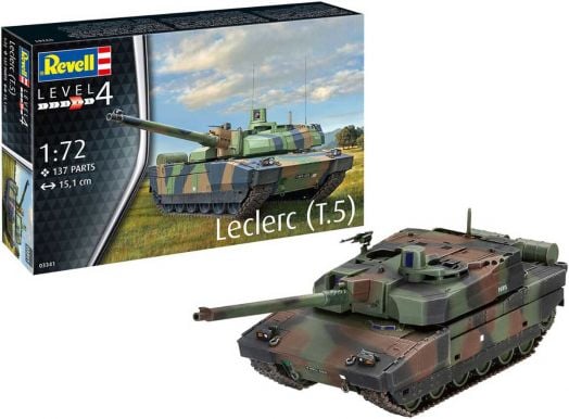 Сглобяем модел Revell - Танк Leclerc T.5