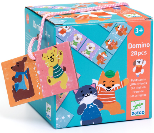 Детско домино Djeco - Малки приятели