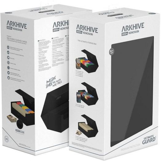 Кутия за карти Ultimate Guard ARKHIVE XENOSKIN - черна