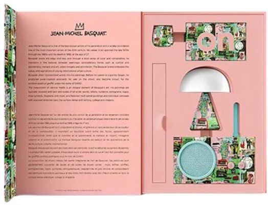 Комплект Lexon x Jean-Michel Basquiat, In Italian