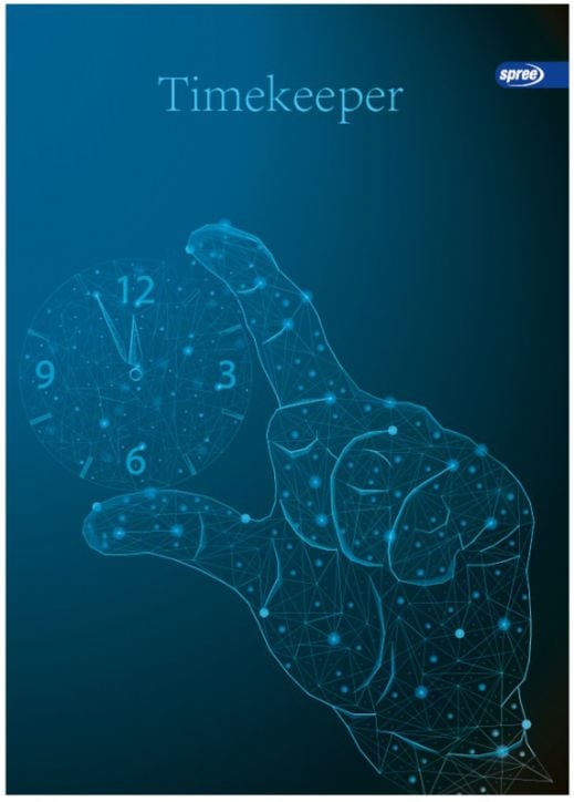 Тетрадка Spree Prismatic А5, 60 листа с широки редове