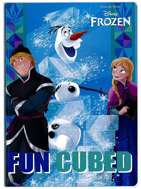 Тетрадка Frozen А4, 40 листа с малки квадратчета