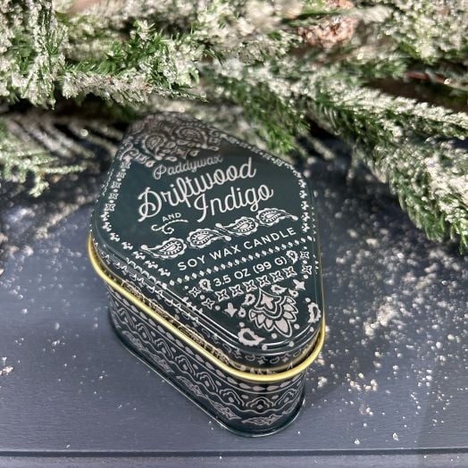 Ароматна свещ Paddywax - Дървесина и индиго