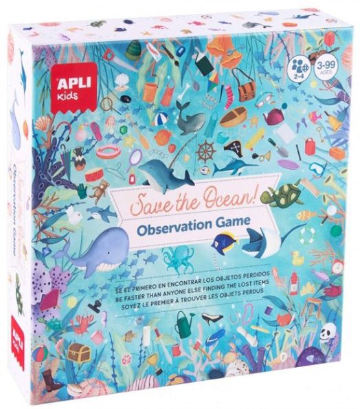Игра за наблюдение Apli Kids - Да опазим океана