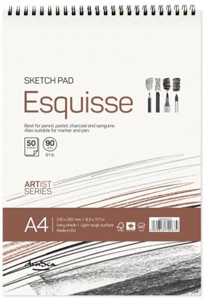 Скицник Drasca Esquisse Sketch Pad А4, 50 листа