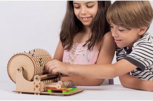 Дървен конструктор Smartivity - Музикална машина