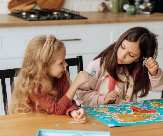 Магнитна игра Dodo: Карта на света