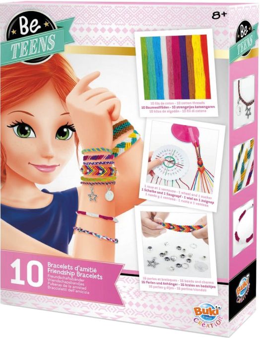 Творчески комплект Buki Be Teens - Направи сам гривни за приятели
