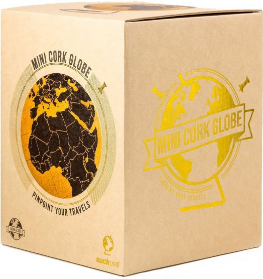 Корков глобус Suck UK, 14 см.