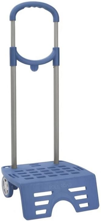 Тролей за раница Roll Road, син деним