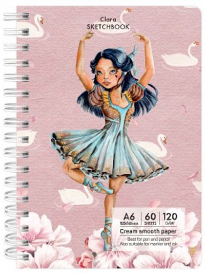 Скицник Drasca Having A Lovely Time: Clara, A6 60 листа