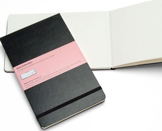Тефтер Moleskine Watercolour Album And Notebook A5