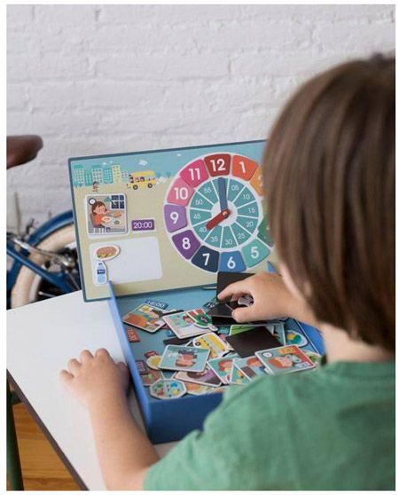 Детска магнитна игра Apli Kids - Часовете
