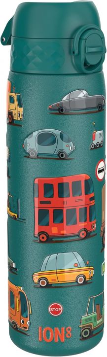 Бутилка за вода Ion8 - Автомобили, 600 мл