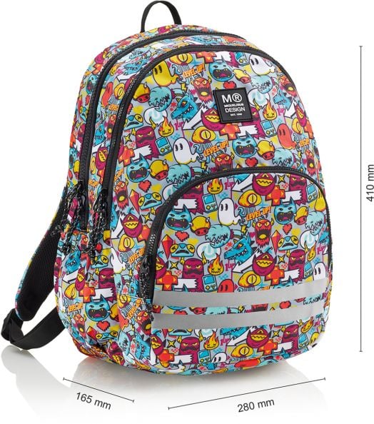 Раница Miquelrius Level Up с две отделения, 27 л.