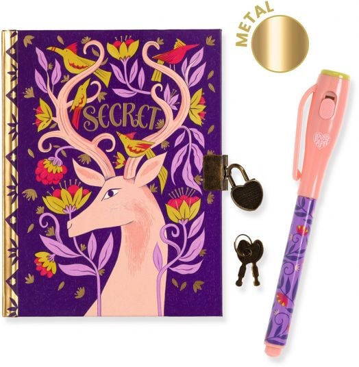 Таен дневник с магическа химикалка Djeco - Melissa