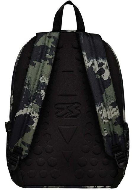 Ученическа раница Seven Freethink Camo Green с две отделения и USB порт