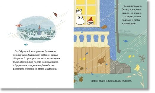 Мумин Малката Мю и виелицата
