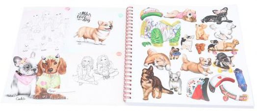 Книжка за оцветяване Top Model - Doggy