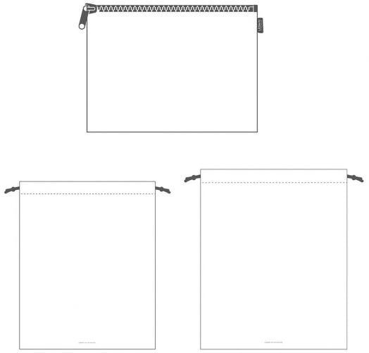 Чанти за пътуване Legami - Travel, 3 бр.