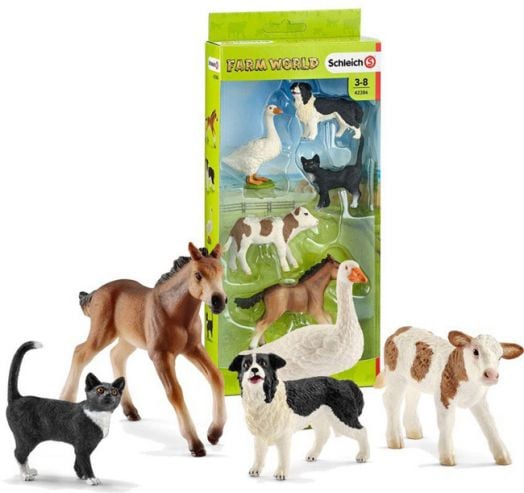 Комплект Schleich: Животни от фермата, асортимент