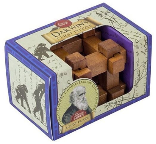 Мини 3D пъзел, Professor Puzzle Darwins Chest