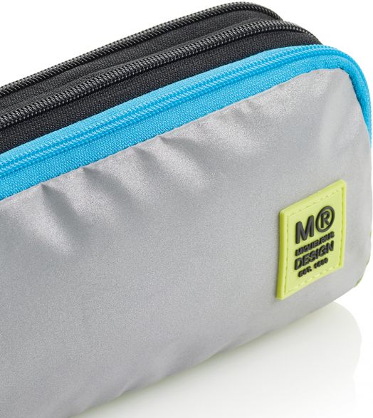 Несесер Miquelrius Rider Green с три отделения, овален