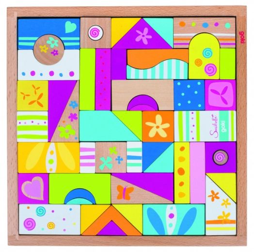 Дървен пъзел Goki, Susibelle